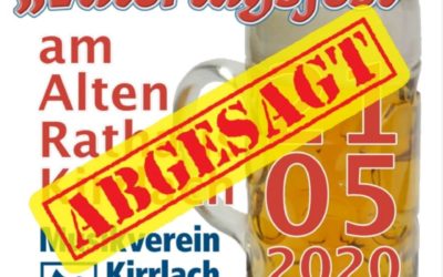 Absage Vatertagsfest