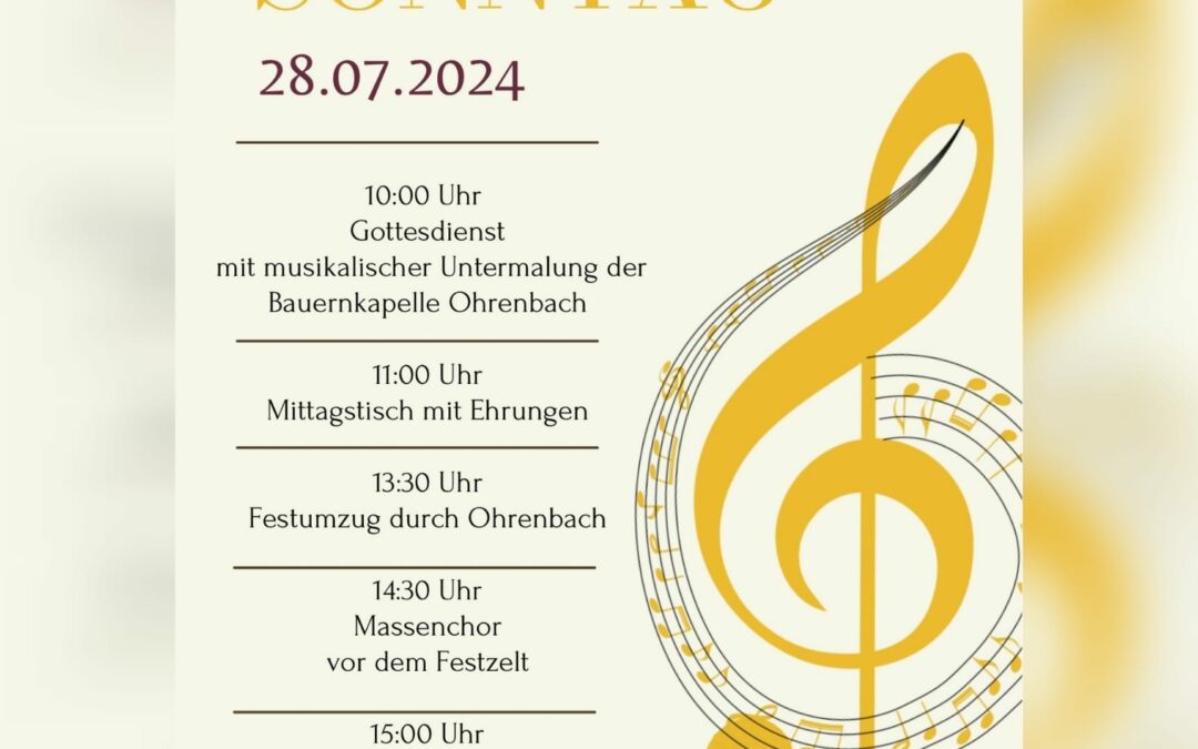 Kreismusikfest Bauernkapelle Ohrenbach