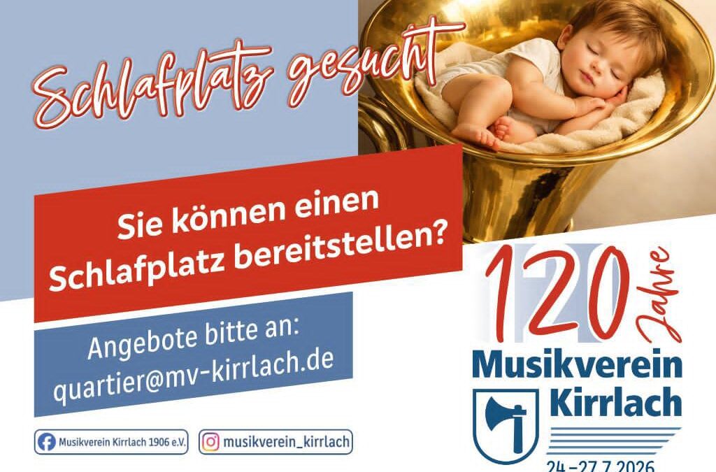 Gastgeber gesucht: Unterkünfte für die Trachtenkapelle Flattach
