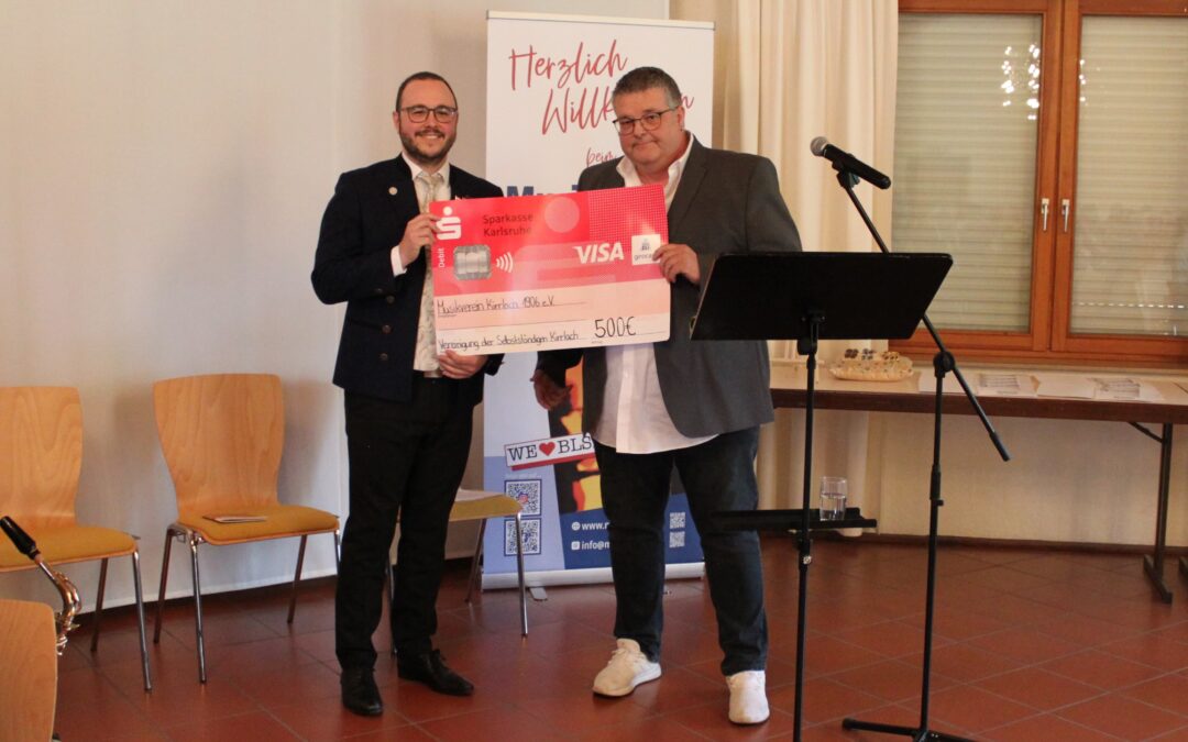 Spendenübergabe der Vereinigung der Selbstständigen